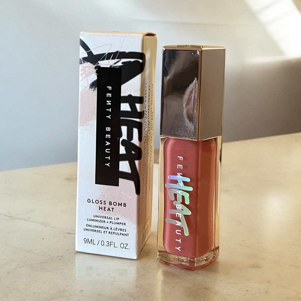 💎 Fenty Beauty Rihanna Gloss Bomb Heat Universal Luminizer Plumper Fussy Heat